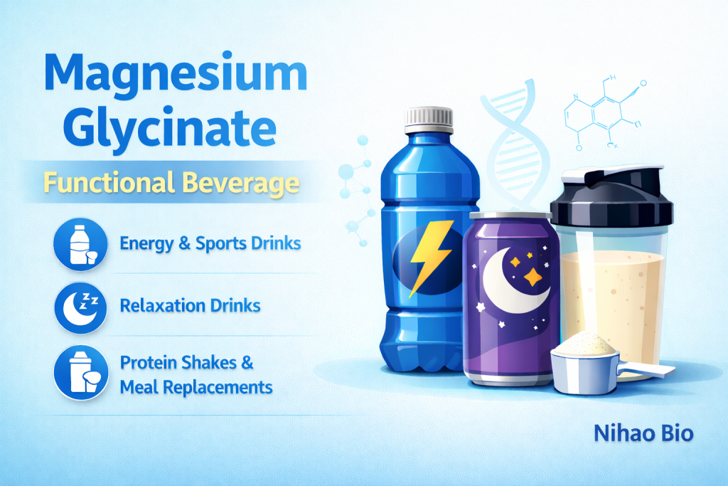 Magnesium Glycinate in the Food Industry: Application Trends in Functional Beverages and Nutrition Products 12