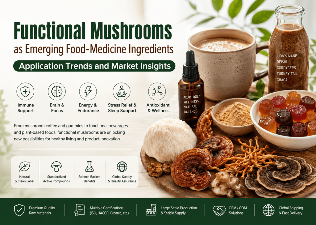 functional mushroom ingredient