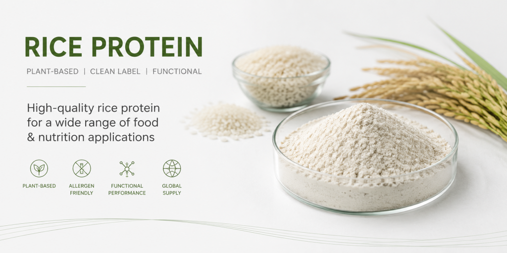 rice protein supplier