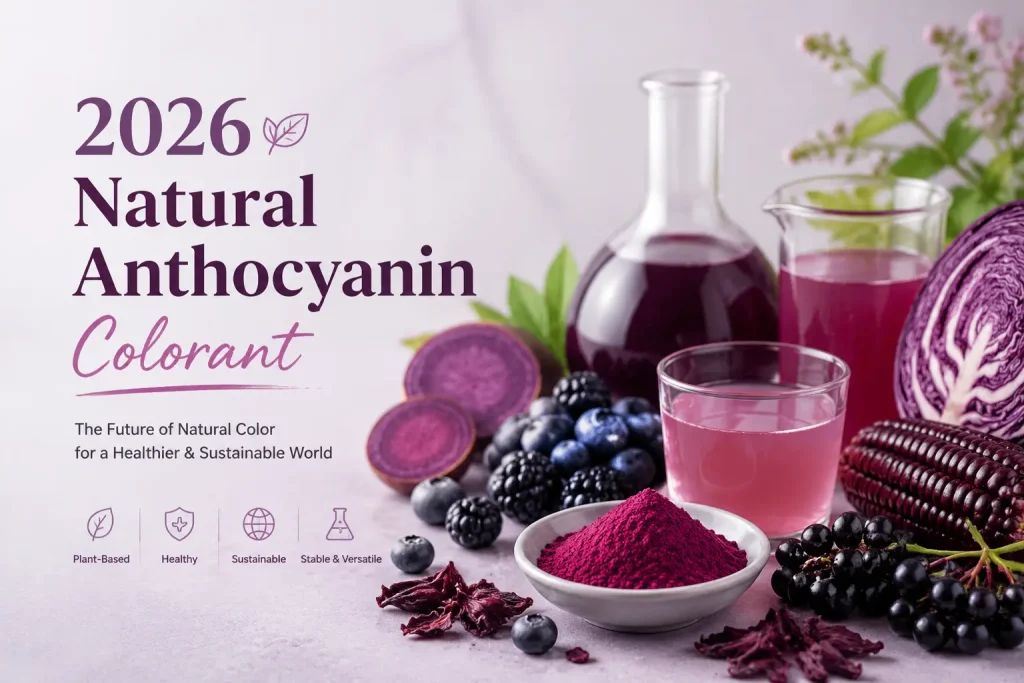 2026 natural anthocyanin colorant nihaobio