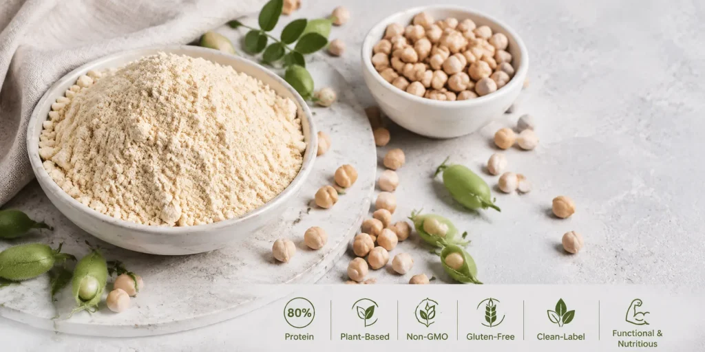 chickpea protein powder supplier